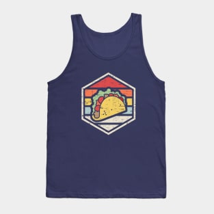 Retro Badge Taco Tank Top